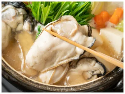 牡蠣鍋のイメージ